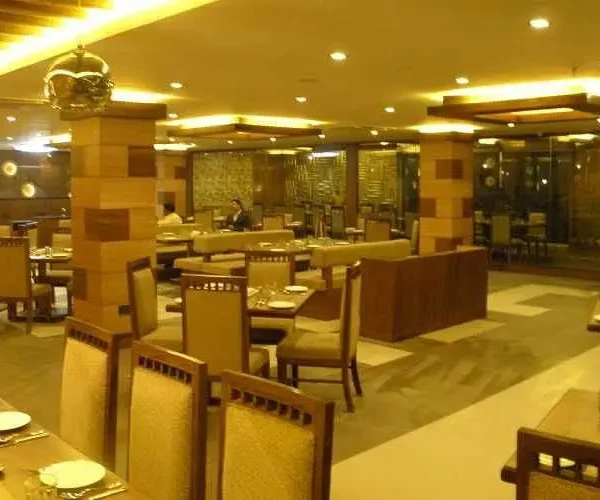 Classy indoor dining setup at Yellow Chilli, one of the most popular restaurants in Lagos Nigeria.